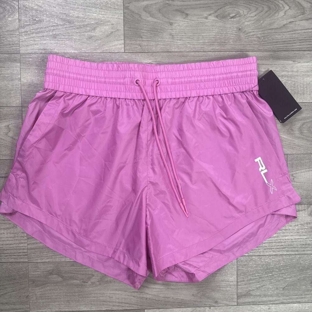 RLX Ralph Lauren Activewear Shorts Pull On Stretch Pink sz M